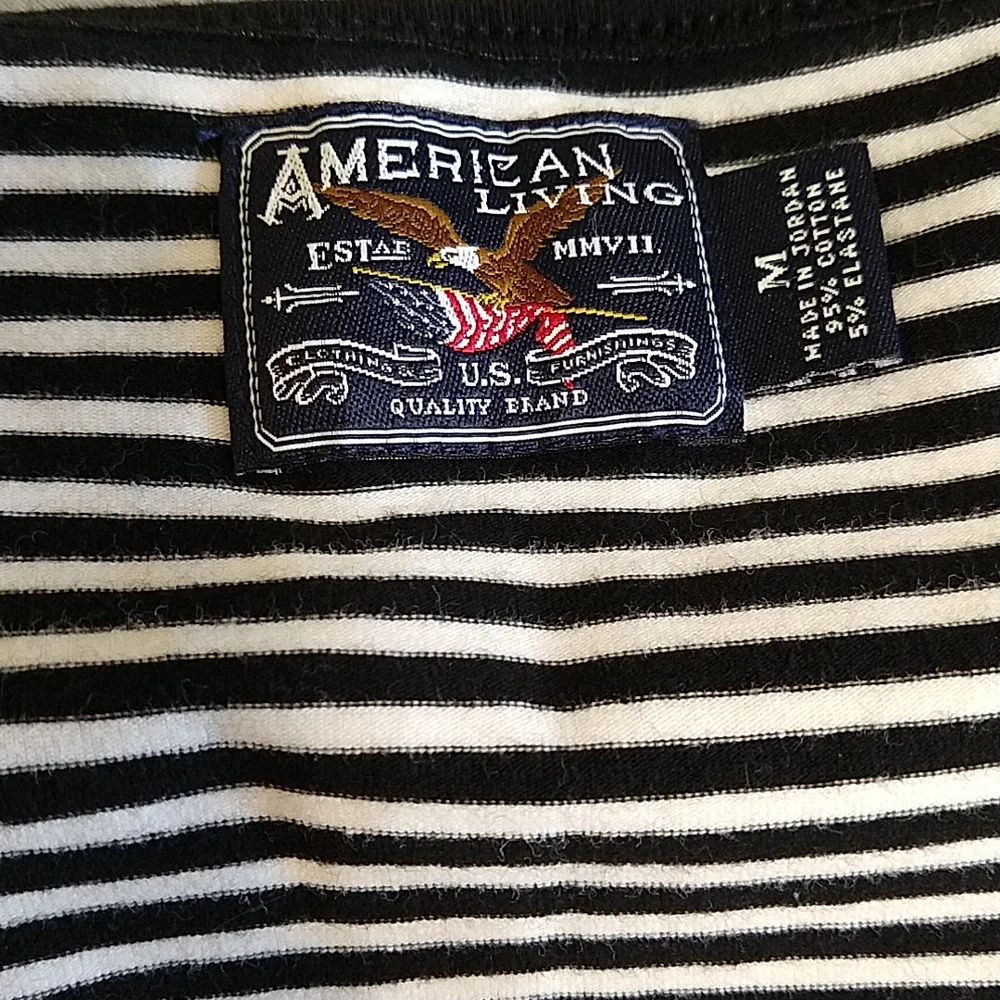 American Living Striped Top - Picture 6 of 9